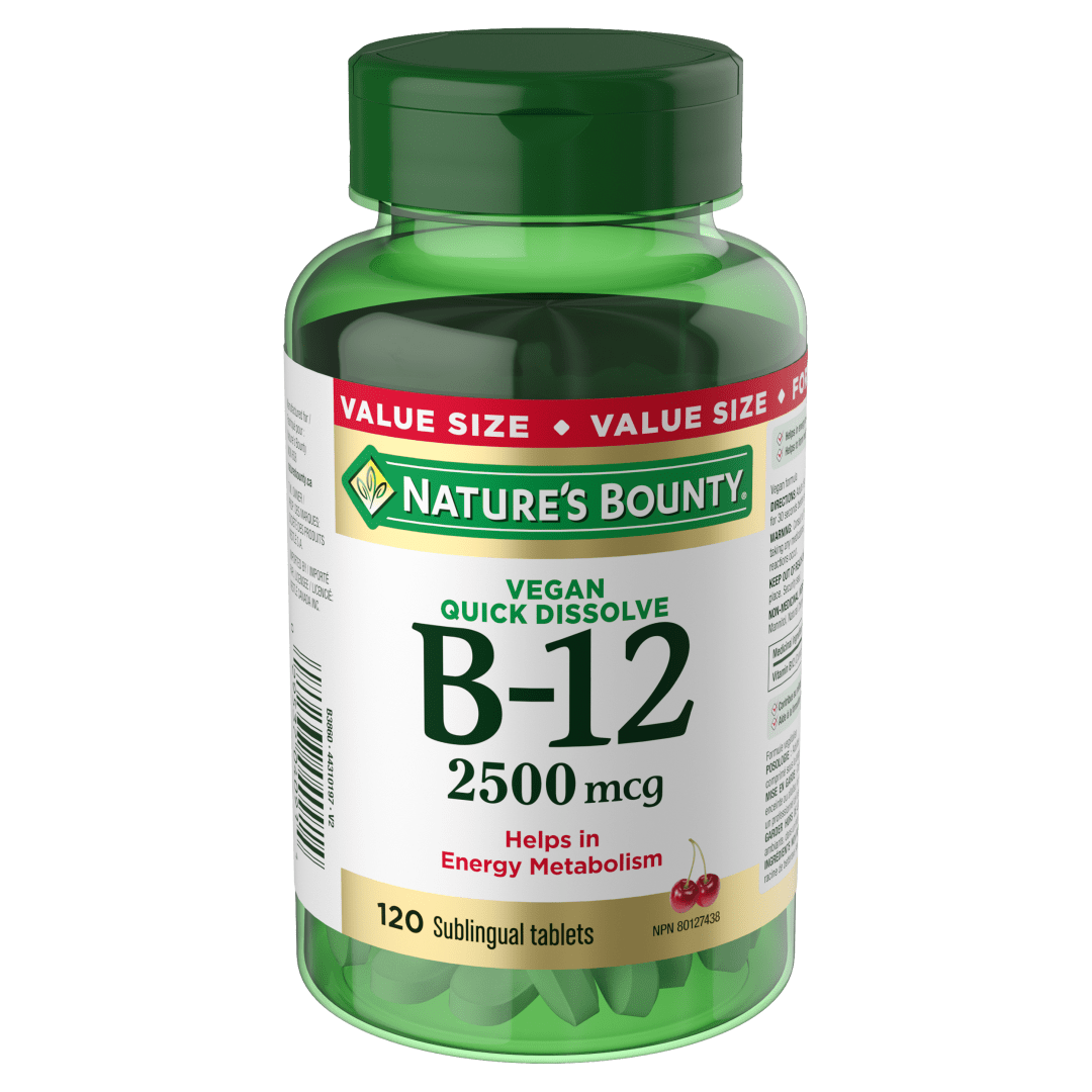 NBTY B12 2500mcg 24x120 TAB CA