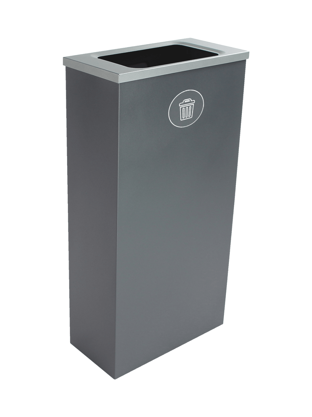 SPECTRUM - Single - Kit - Cube Slim - Waste - Full - Grey