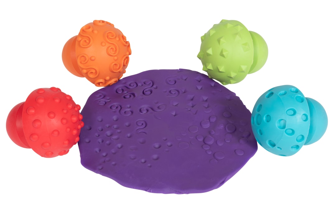 Paint and Dough Mushroom Stampers - Set of 4