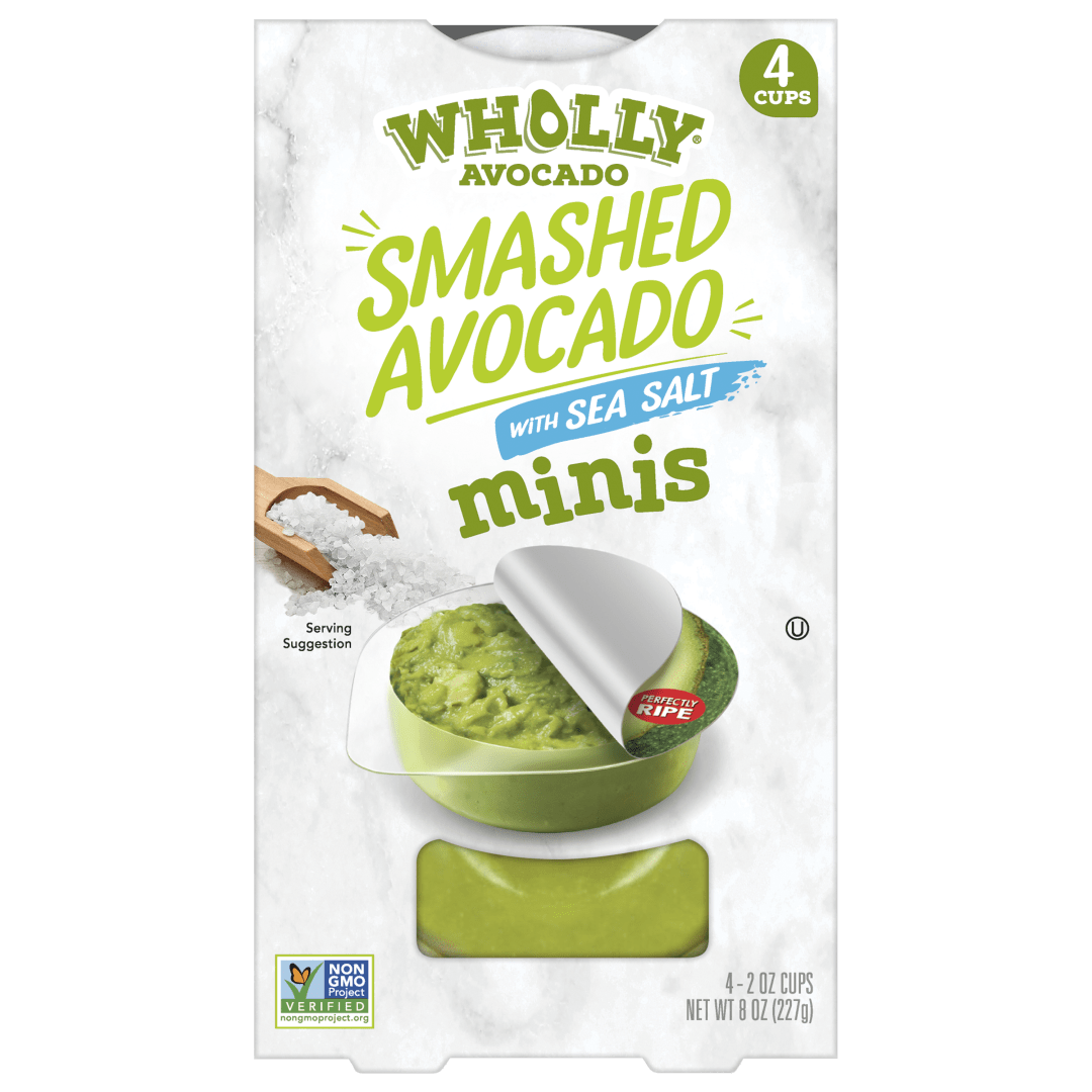 WHOLLY AVOCADO Smashed Sea Salt Mini