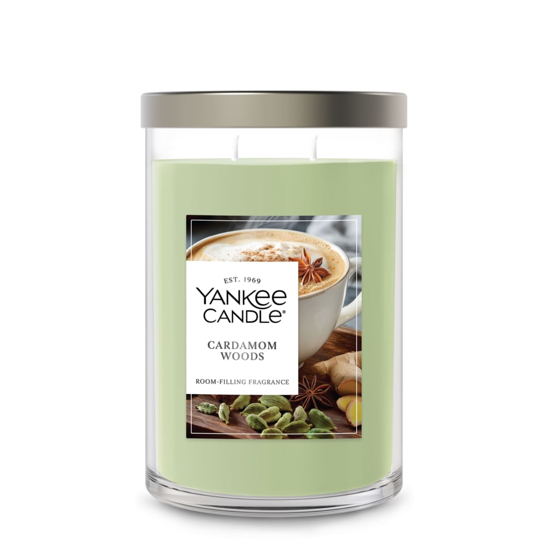 Yankee Candle Cardamom Woods Large Tumbler Candle