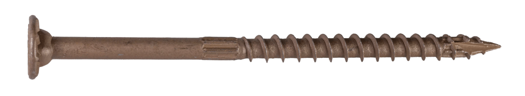 Simpson Strong-Tie SDWS16400QR50 Strong-Drive® SDWS™ FRAMING Screw — 0.160 in. x 4 in. T25, Quik Guard®, Tan (50-Qty) (Pack of 6)