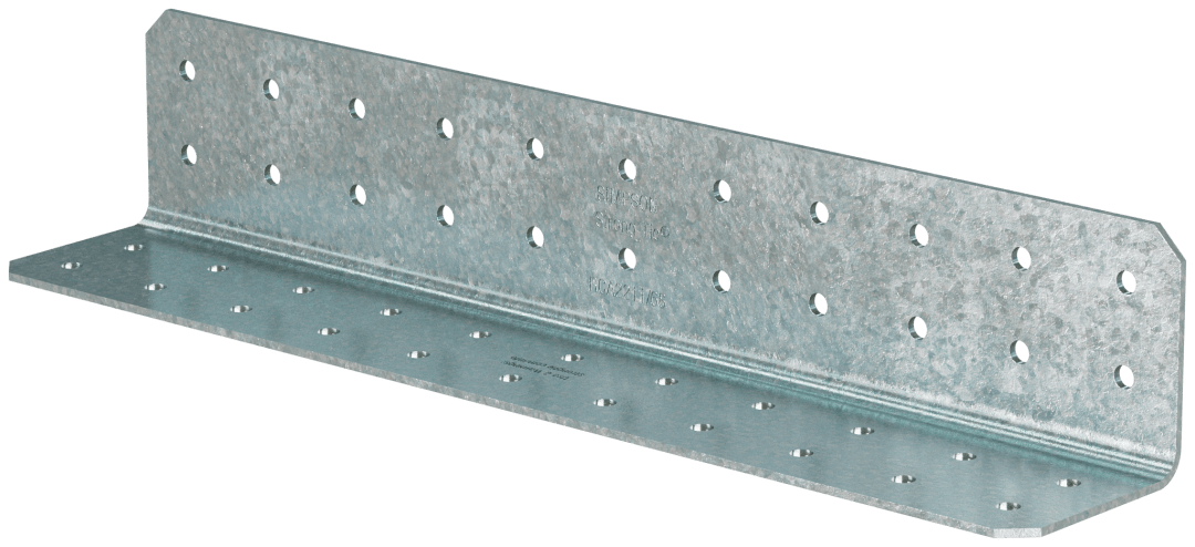 Simpson Strong-Tie RCA2211/68-R40 RCA 2 in. x 2 in. x 11 in. 14-Gauge Galvanized Rigid Connector Angle (40-Qty) (Pack of 40)