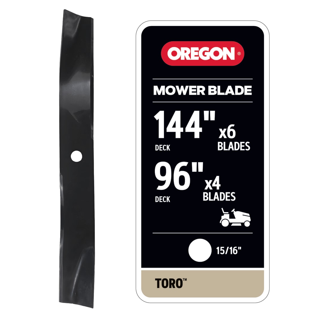 Oregon® 24-1/2" Mulching Blade for 96" and 144" Toro Lawn Mowers, OEM Part Number 140-1246 