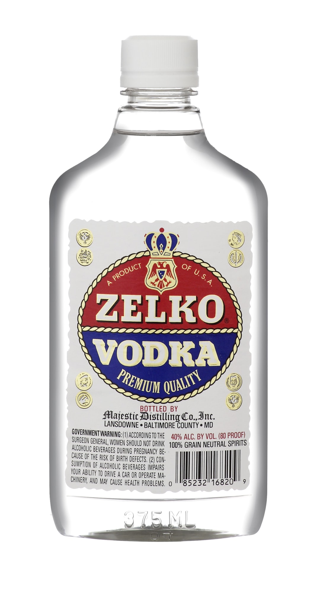 Zelko Premium Quality Vodka 375ml 80 Proof