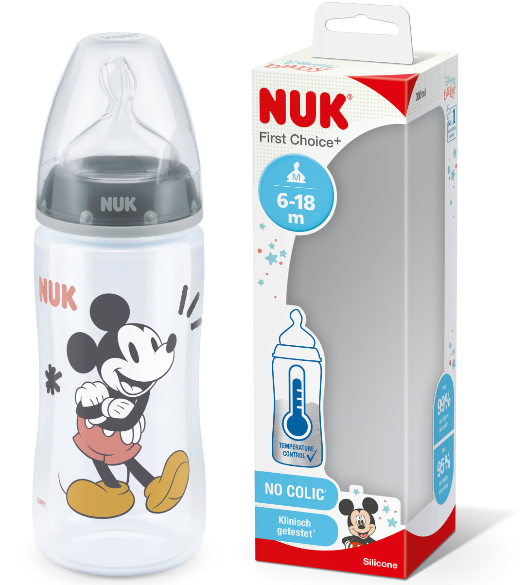 NUK FC+ PPTC300M S2M MICKEYF/GB/D/NLGREY