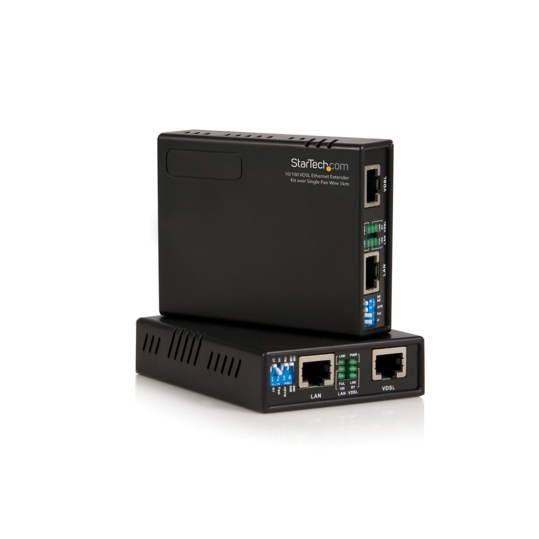10-100Mbps VDSL Ethernet Extender Kit