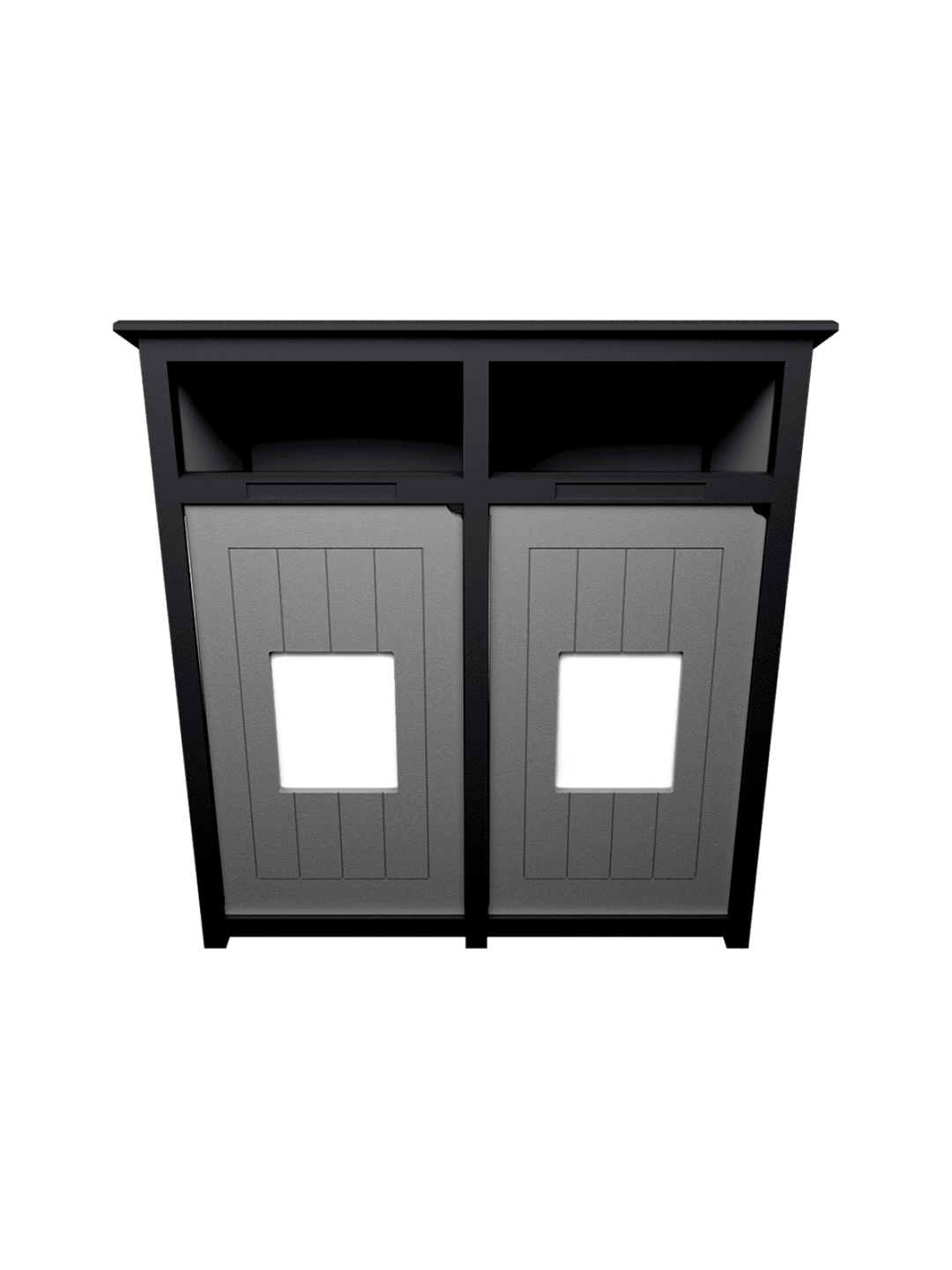 AURA - Double - Unit - Full - Black-Grey