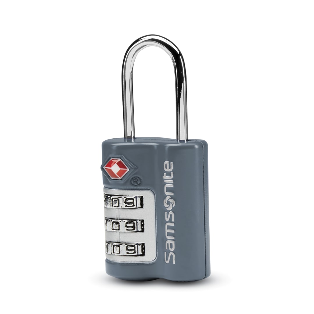 Lock & Security Acc 3 Dial Combo Lock T - Slate Blue