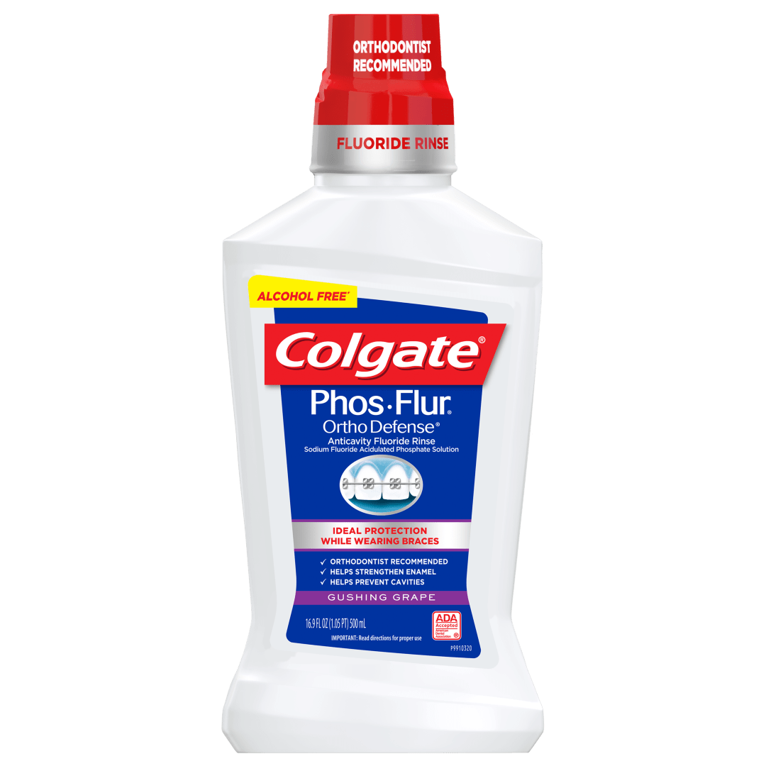 Colgate Phos-Flur Ortho Defense, Grape - 5mL, 16.9 fluid ounce