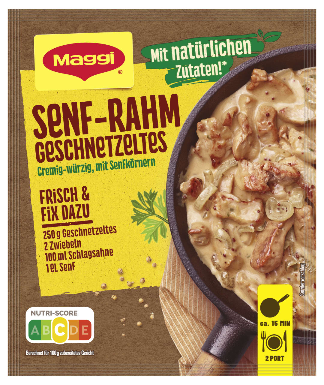 MAGGI FIX Senf Rahm Geschnetzeltes 29g