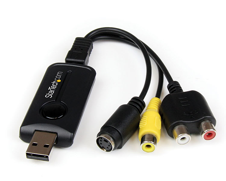 S-Video / Composite to USB Video Capture Cable - TWAIN and Mac Support