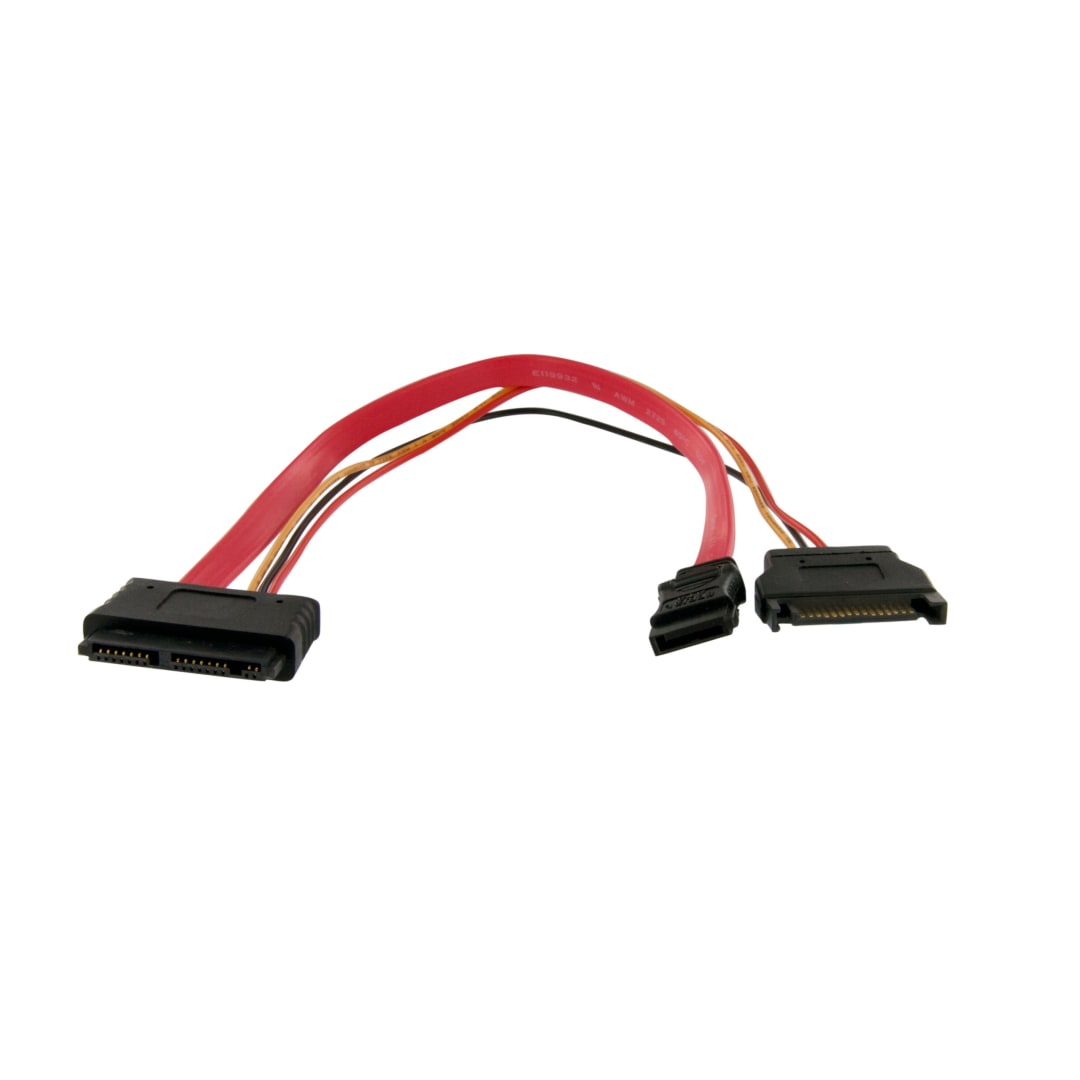 Micro SATA Female to SATA Power and SATA
