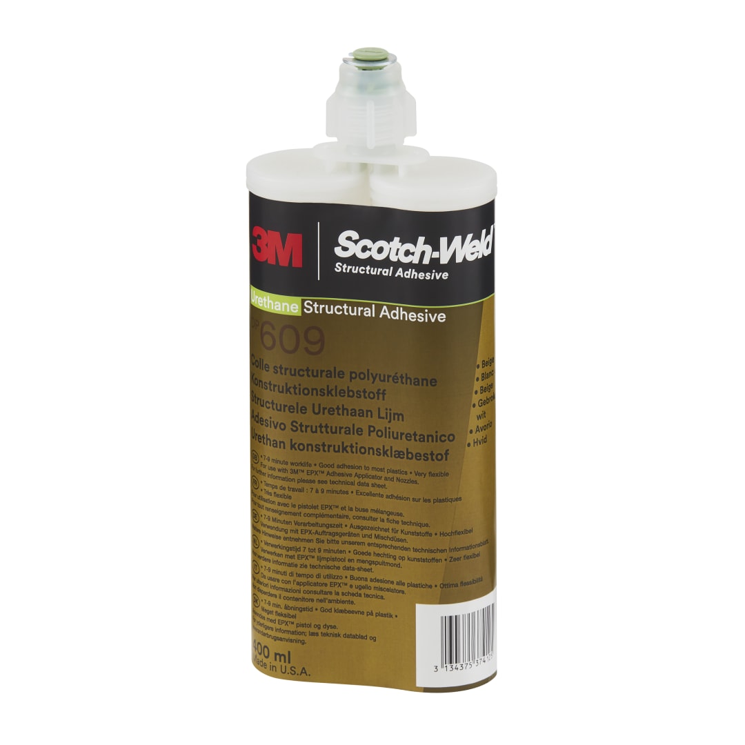 3M™ Scotch-Weld™ EPX Polyurethane Adhesive DP609, Beige, 400 ml