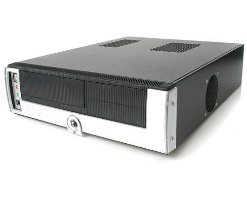 Black MicroATX Mini Desktop/Tower Case