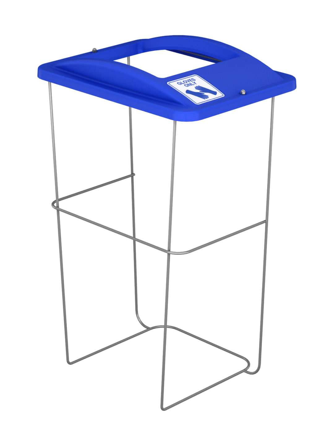  WIRE EVENT CONTAINER (5 Pack) - Single - Kit - Gloves Only - Full - Blue