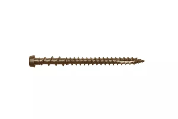 Trex® Decking Color Match Screws 2-1/2" Spiced Rum, Cinnamon Cove, &amp; Whiskey Barrel - 75 count/box