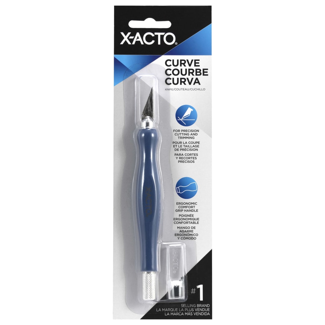 X-ACTO® Curve Knife with Cap, Blue