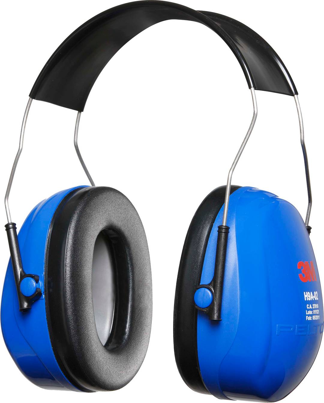 Abafador 3M™ Peltor™ H9A-02, Haste acima da cabeça