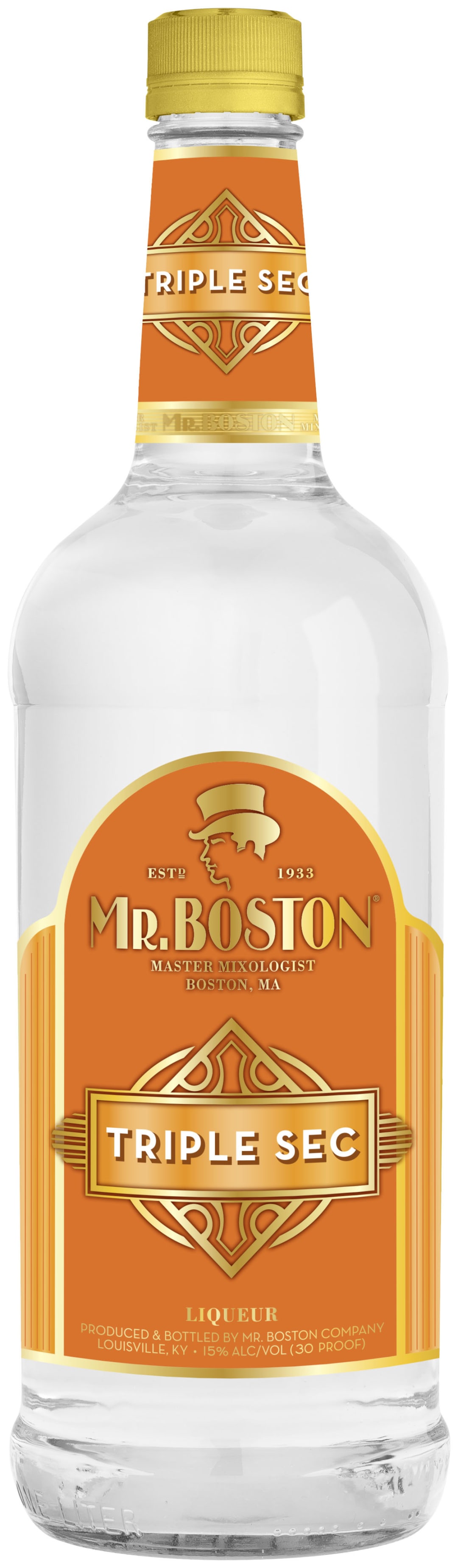Mr. Boston Triple Sec Liqueur 1l 30 Proof