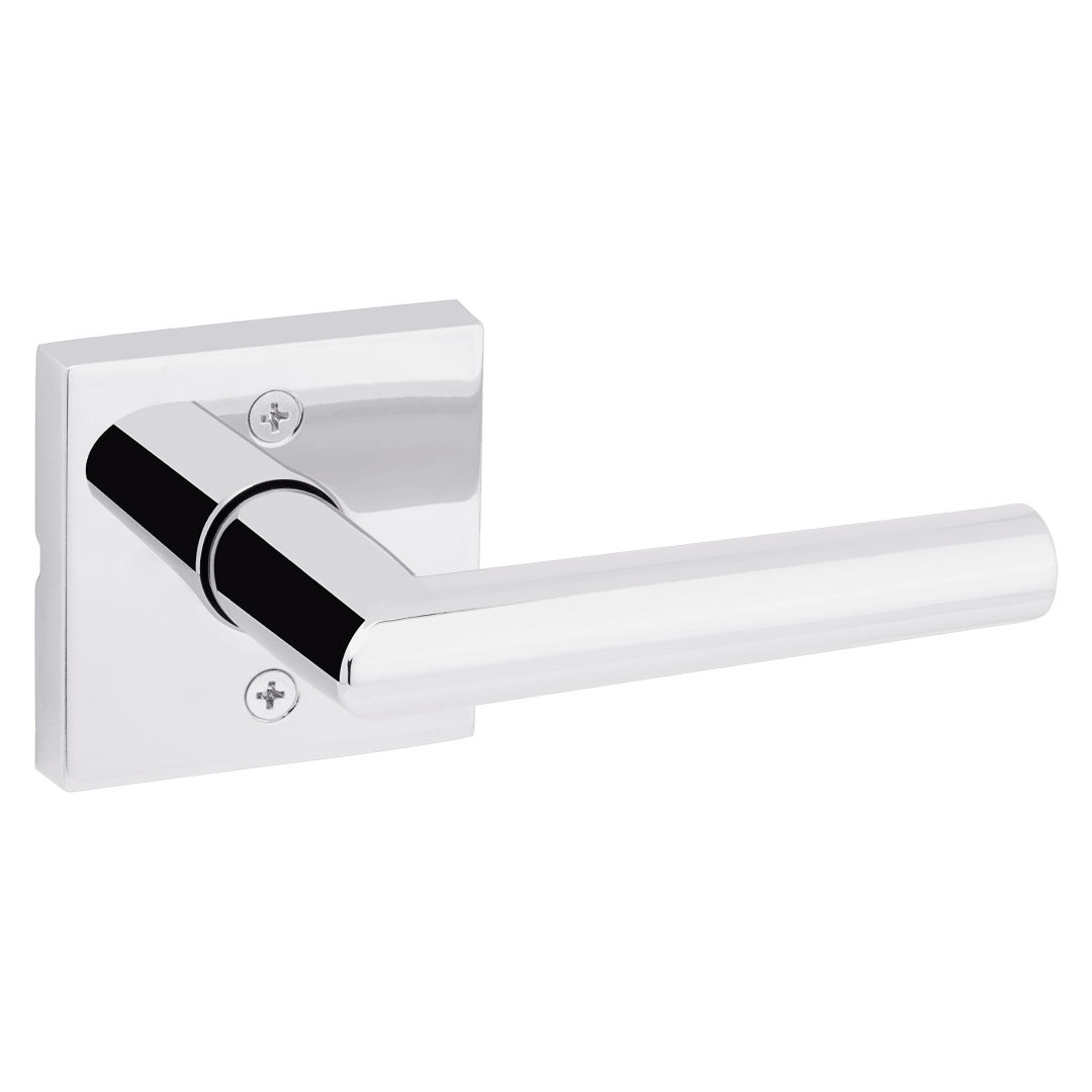 Milan Half - Dummy Door Lever in Polished Chrome