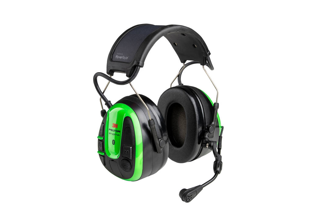 3M™ PELTOR™ WS™ ALERT™ XPV Headset-App, grün, Kopfband, solarbetrieben, MultiPoint-Bluetooth, MRX21A1WS7