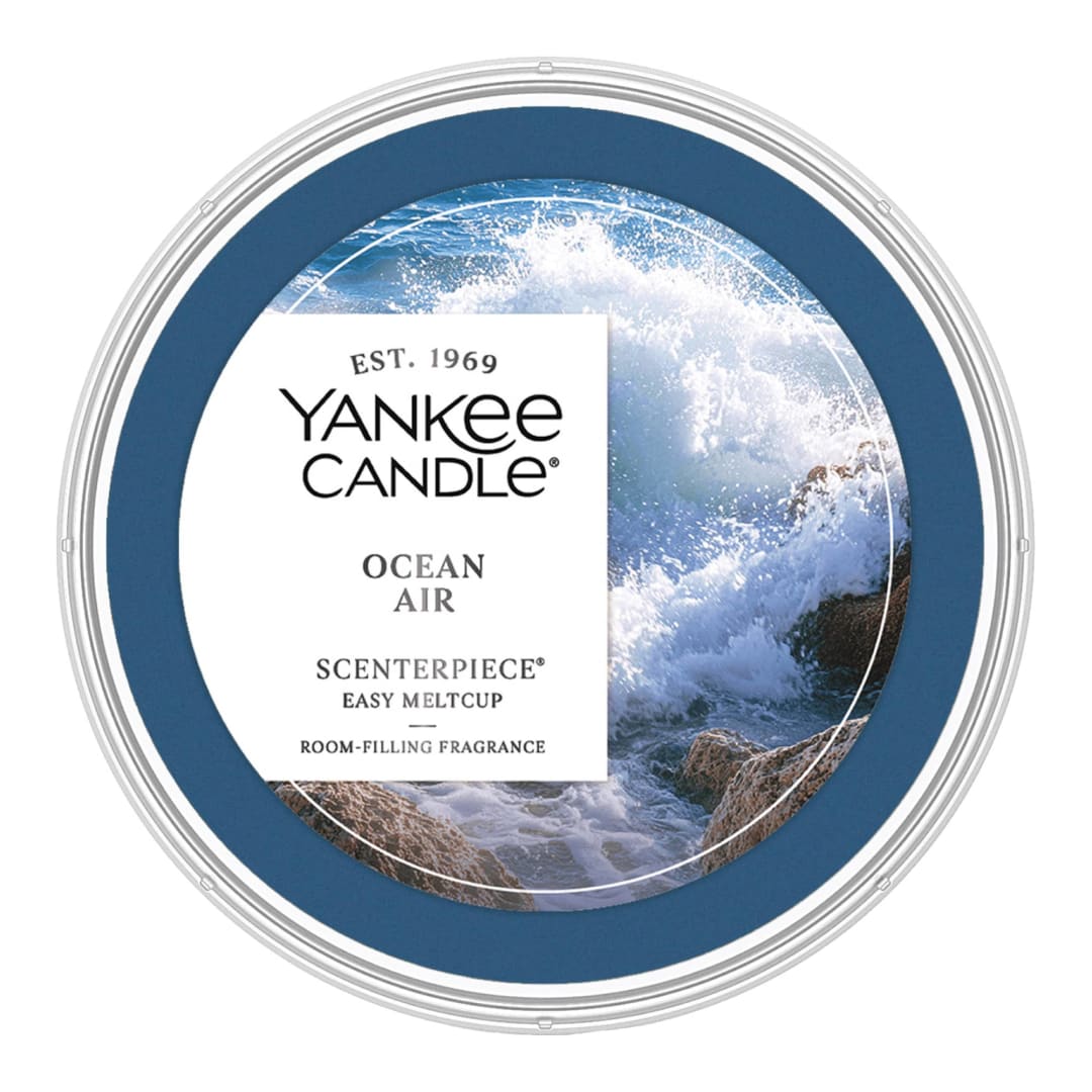 Yankee Candle Ocean Air, Scenterpiece® Easy MeltCup with up to 24 Hours of Fragrance