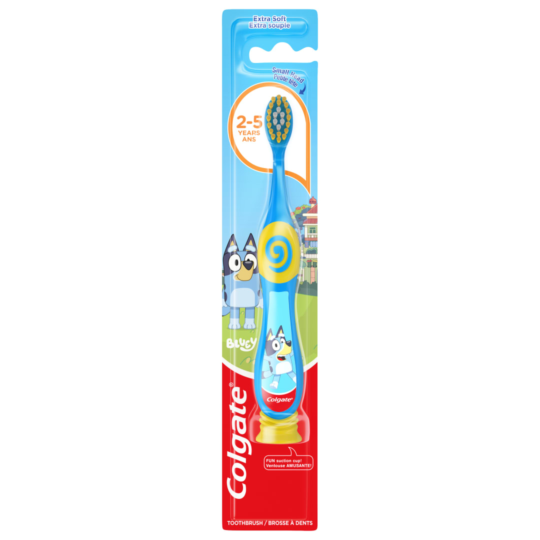 Kids toothbrush, Bluey toothbrush for kids, manual toothbrush for kids