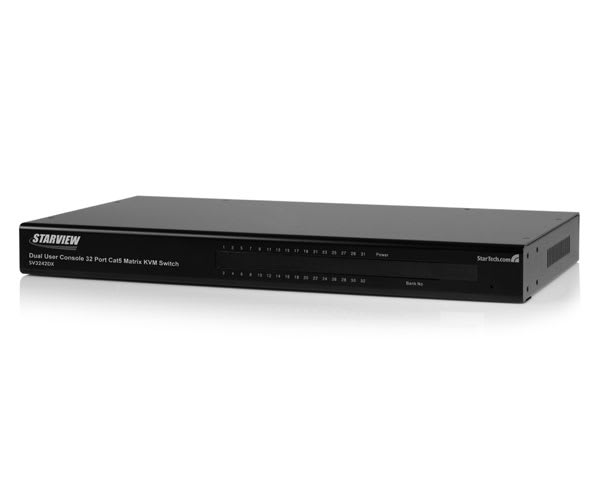 2 User 32 Port USB VGA Cat5 Matrix KVM Switch