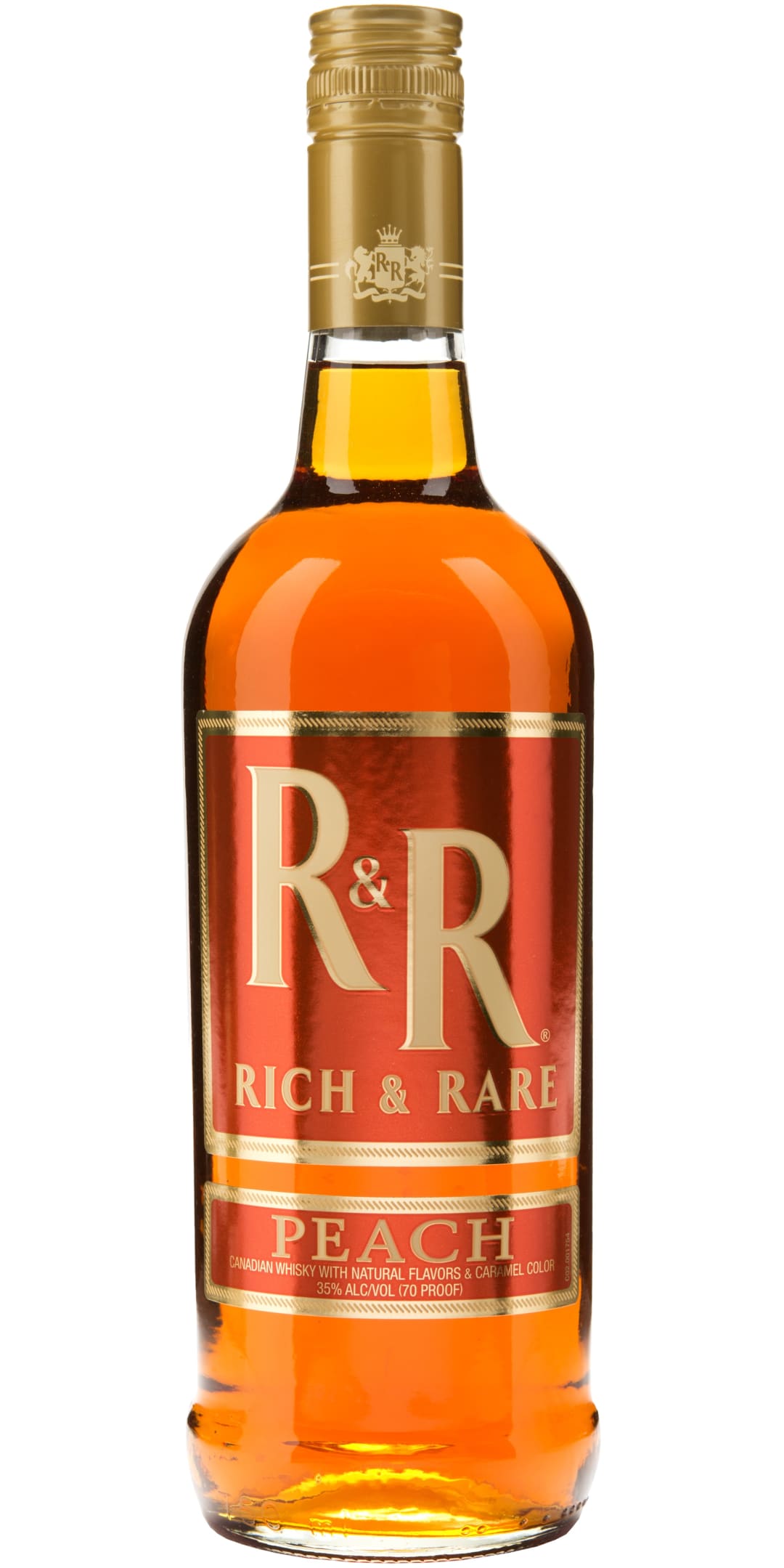 Rich & Rare Peach Canadian Whiskey 750ml 70 Proof