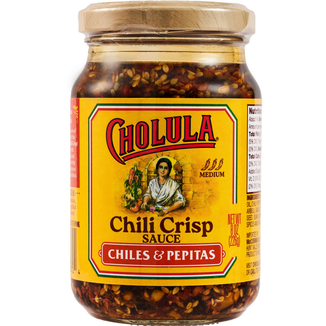 Cholula® Chiles & Pepitas Chili Crisp Sauce, 8.0 oz