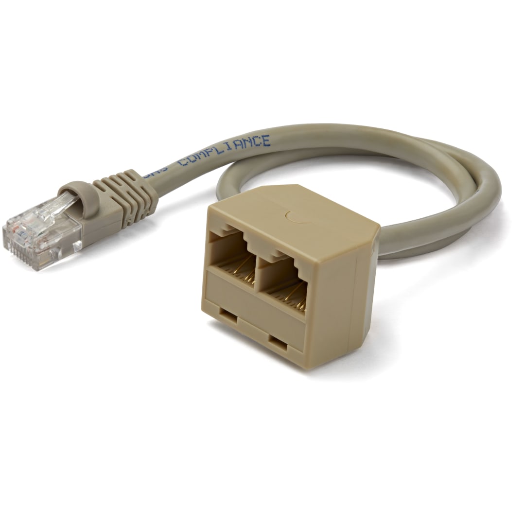 RJ45 Splitter Adapter Cable