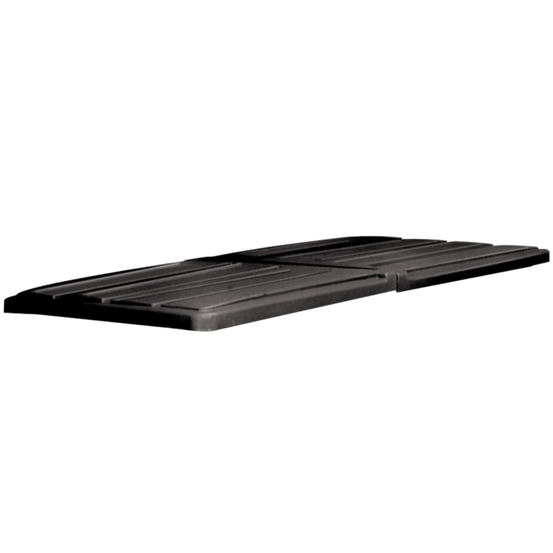 Rotomolded Lid for 1 1/2 Cubic Yard Tilt Trucks, Black