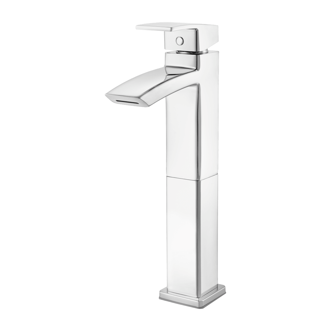 Kenzo Single Control Vessel Bathroom Faucet in Polished Chrome
