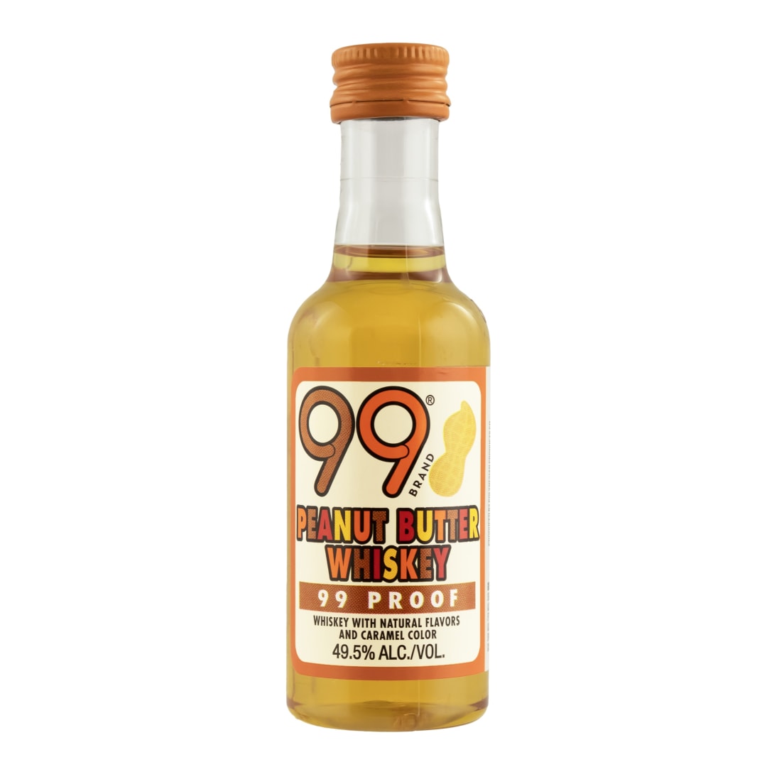 99 Whiskey Peanut Butter Plastic 10/12PK 50ML