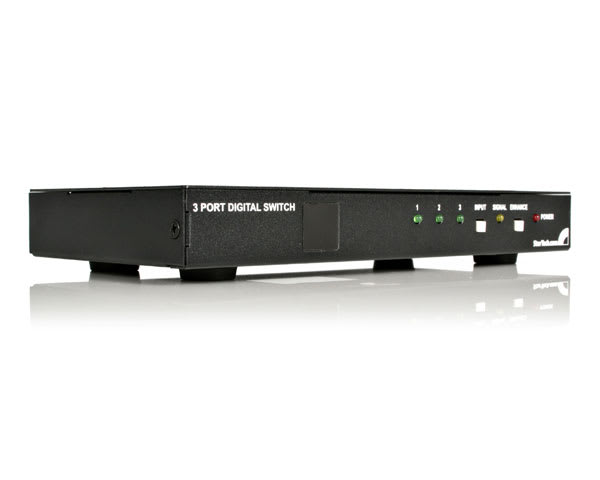 3 to 1 DVI Switcher with Remote
