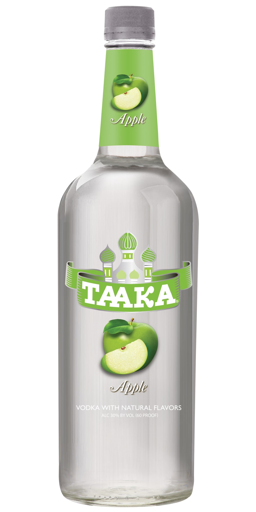 Taaka Apple Vodka 1l 60 Proof