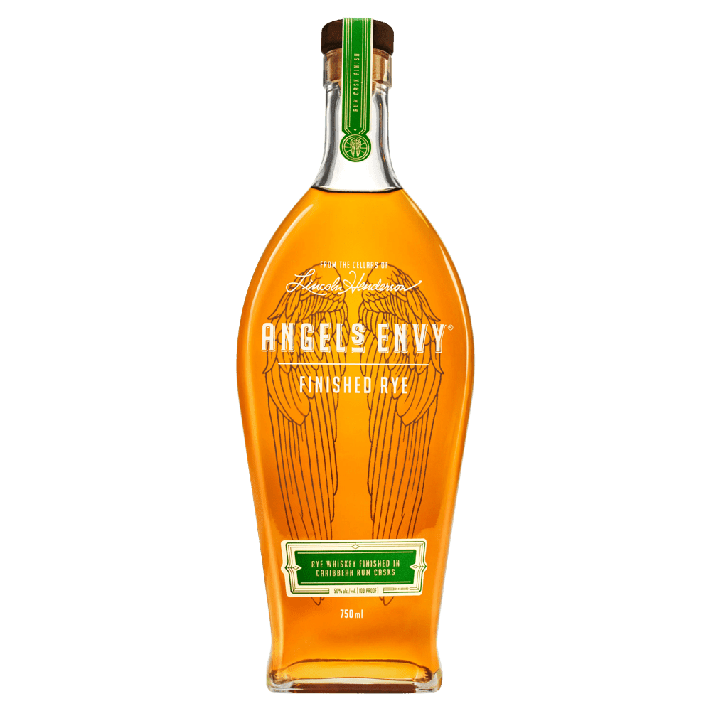 Angel's Envy Finished Rye Whiskey Finished In Caribbean Rum Casks 50% 750mL
