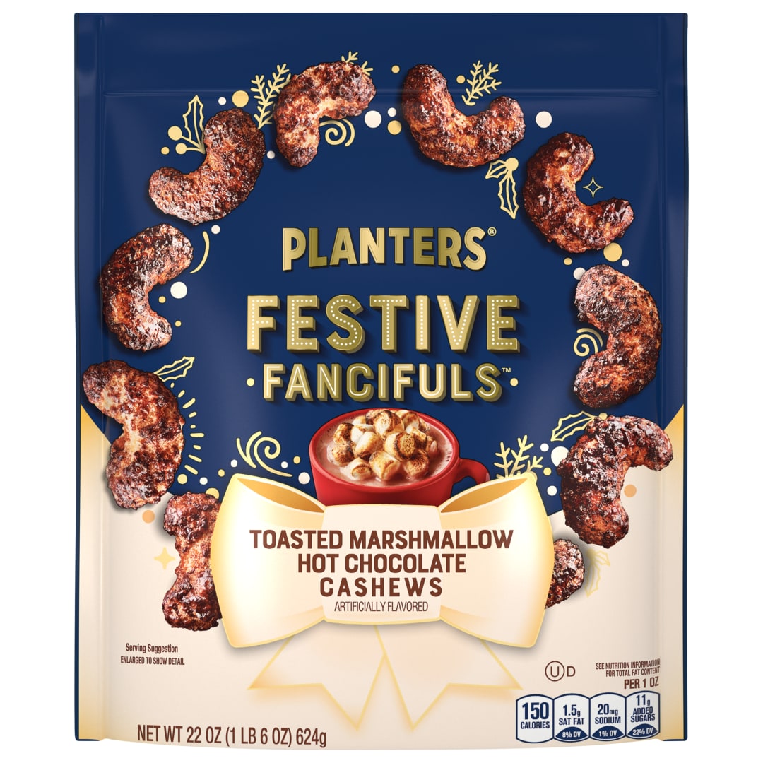 PLANTERS Toasted Marshmallow Hot Chocolate Cashew 22OZ Club Pallet