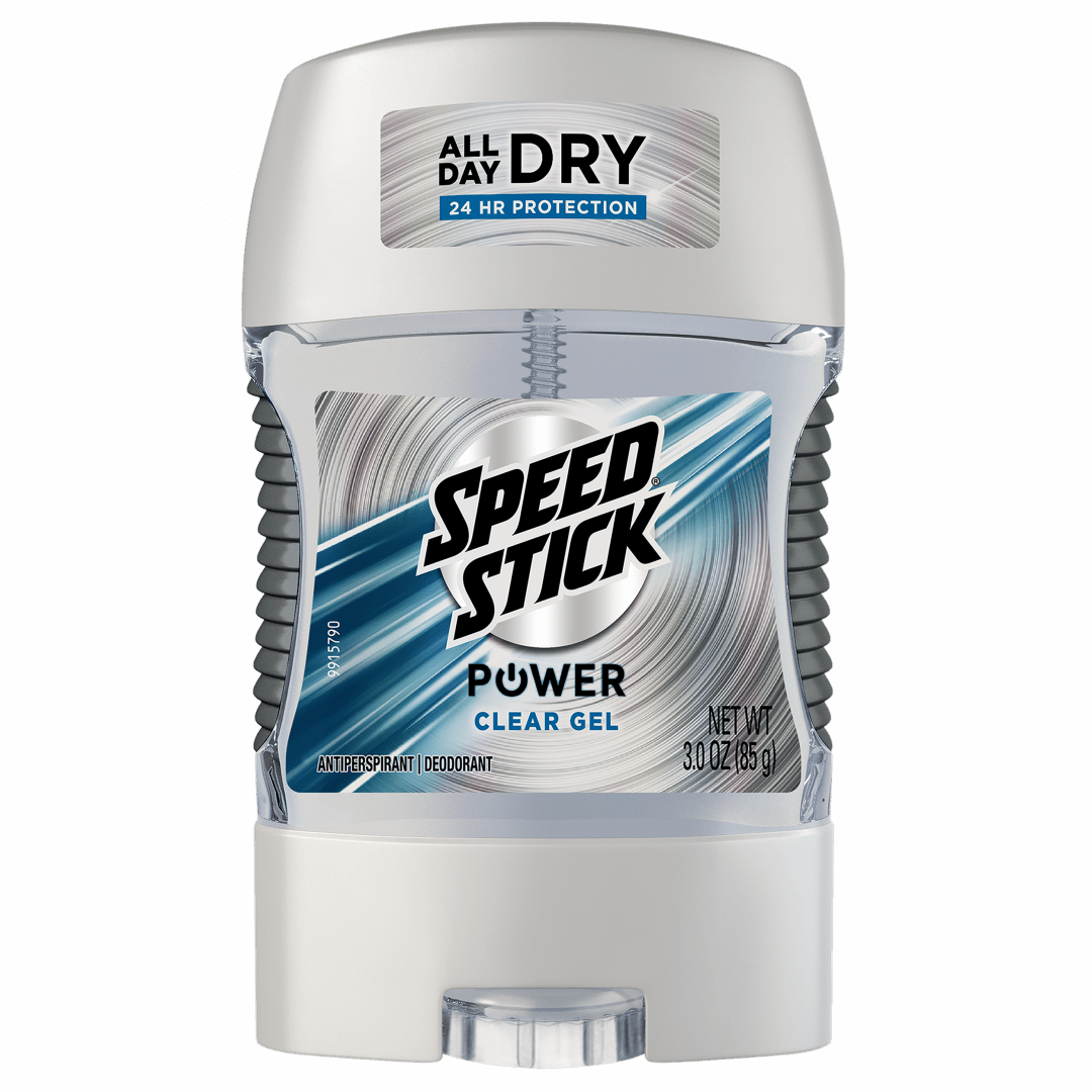 Speed Stick Power Antiperspirant Deodorant Clear Gel, 3 Ounce