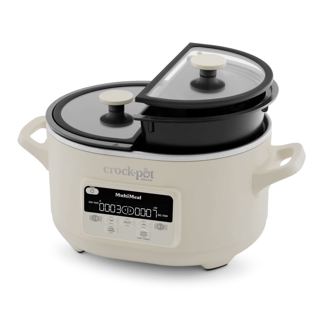 Crock-Pot® MultiMeal Multicooker and Programmable Slow Cooker with Bake Function, Oat Milk