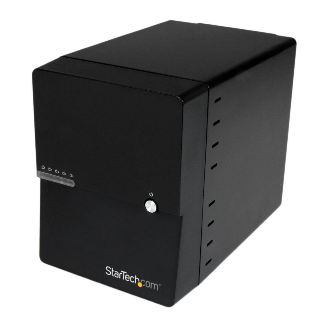 eSATA/USB 3.0 SATA 4-Bay 3.5" HDD Enclosure w/UASP