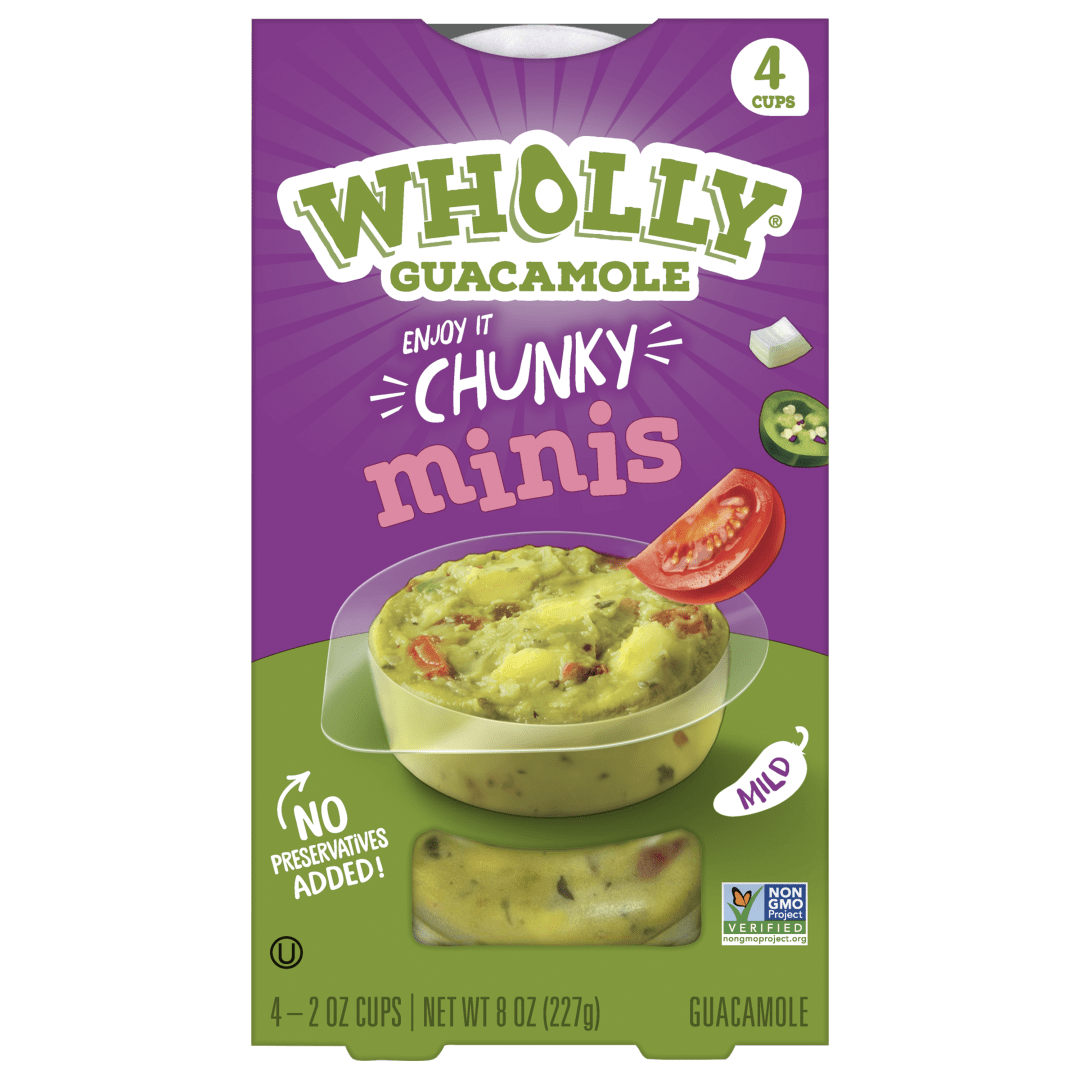 WHOLLY Guacamole Chunky Minis
