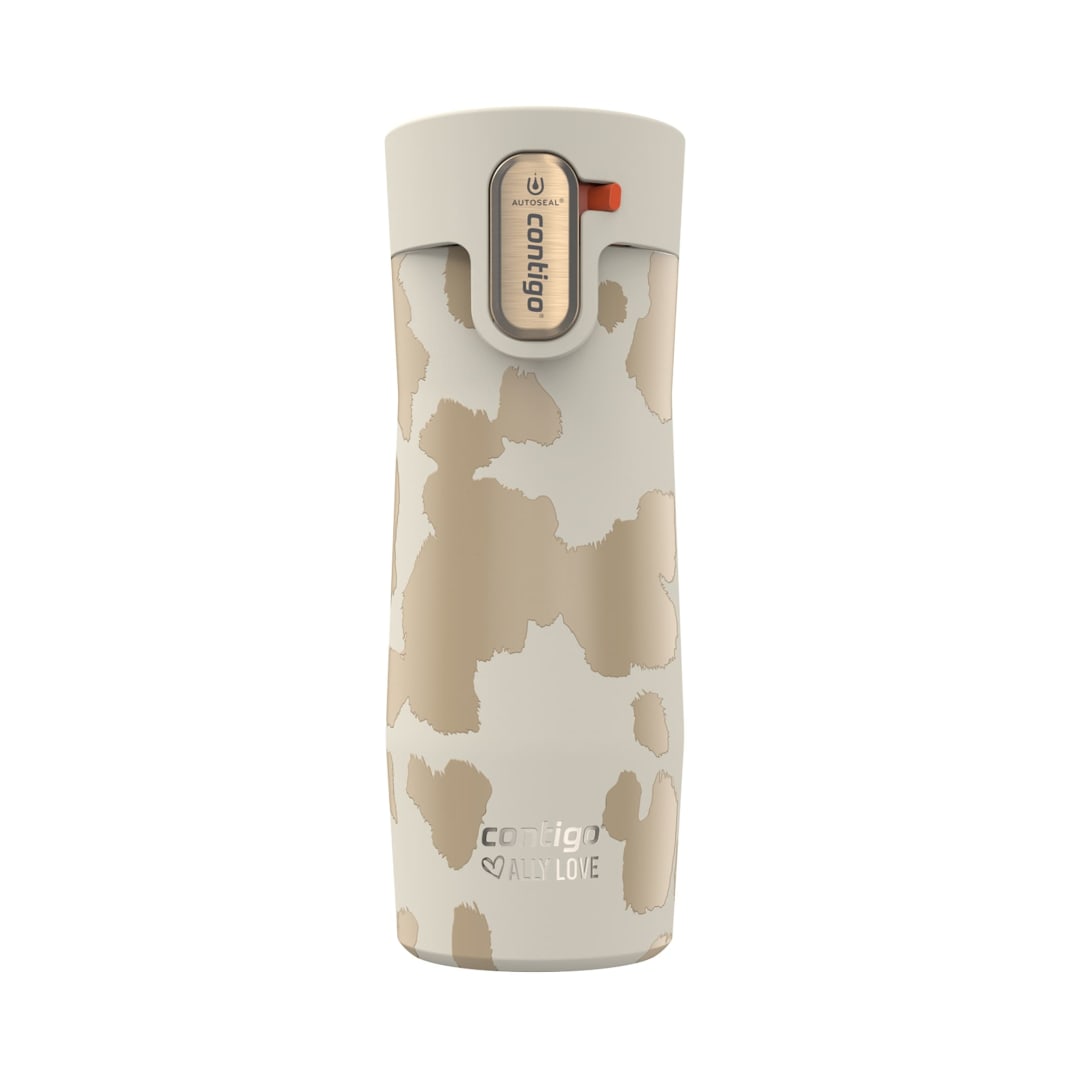Contigo® AUTOSEAL® West Loop Vacuum-Insulated Stainless Steel Travel Mug with Easy-Clean Lid, 16oz, Oatmilk
