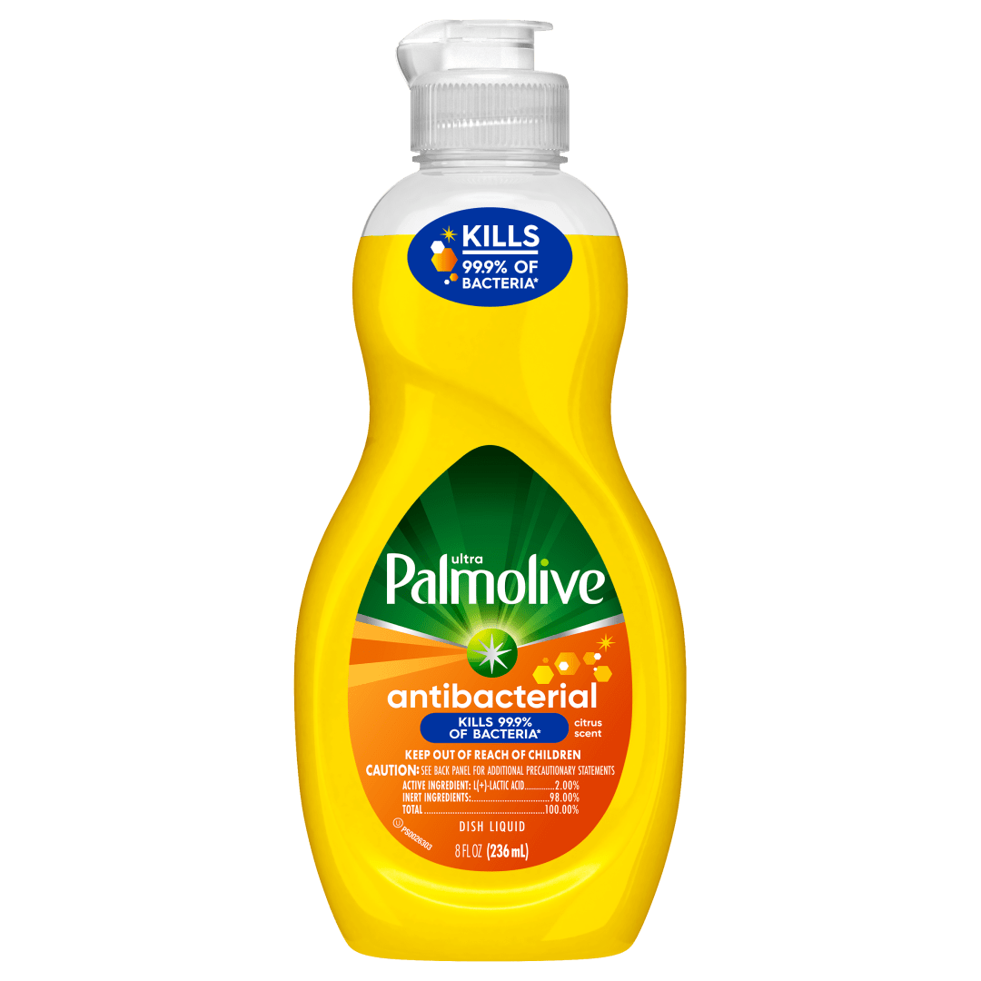 Ultra Palmolive Antibacterial Dish Liquid, Citrus Scent - 8 Fluid Ounce