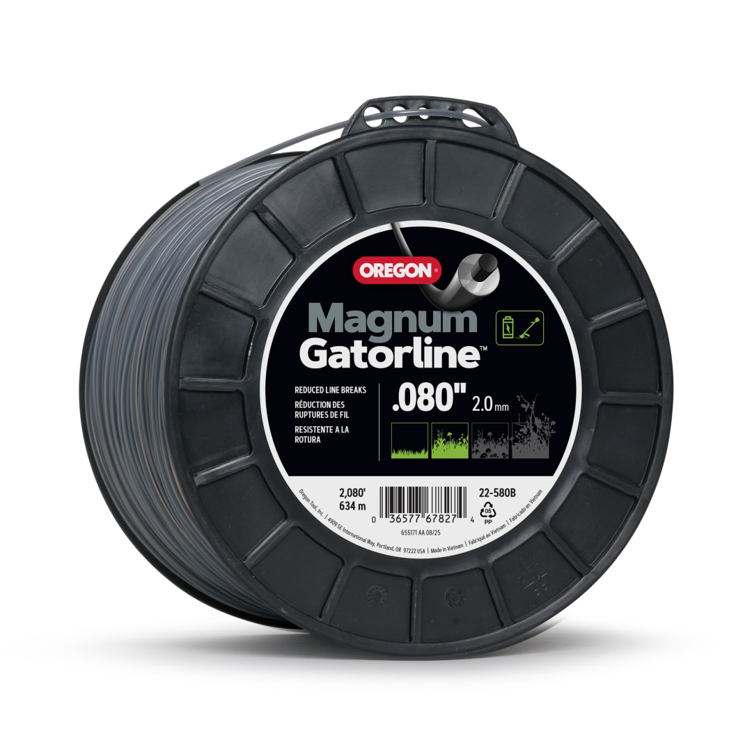 Oregon Magnum Gatorline Round Trimmer line, 0.080in, 2080ft Spool