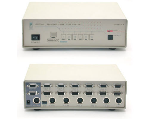 *D*6-port Console Sharing Device