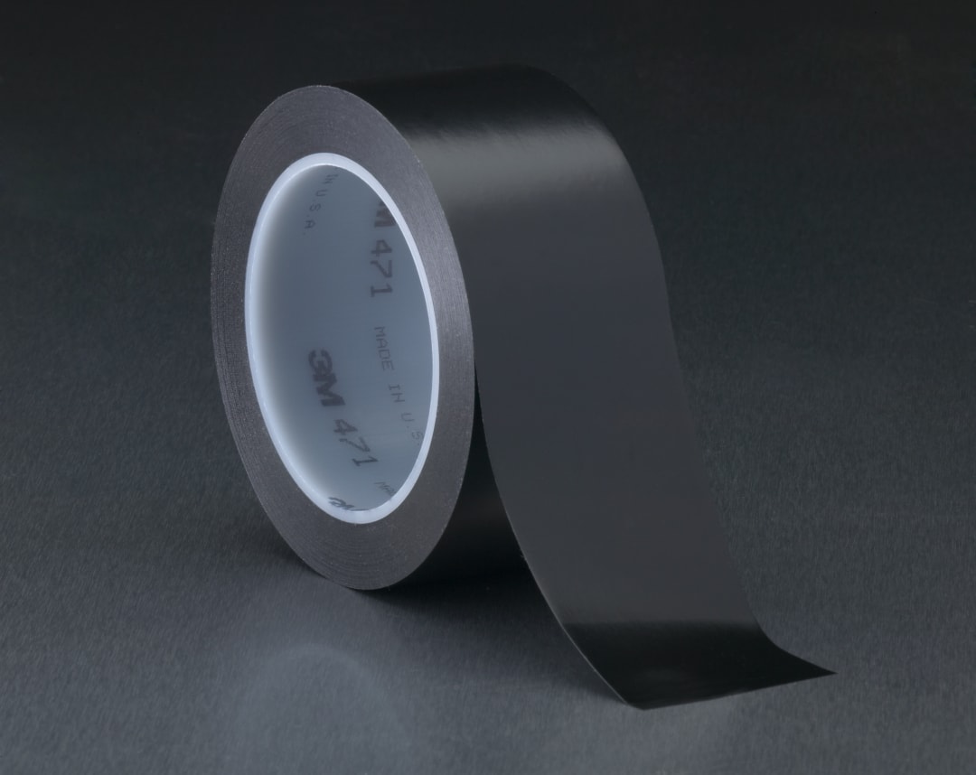 3M™ Vinil Bant 471, Siyah, 50 mm x 33 m, 0.14 mm