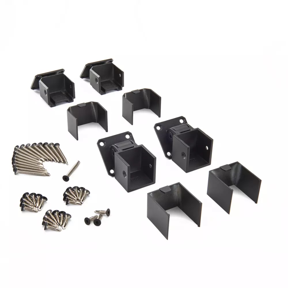 Trex® Select™ Aluminum Railing Stair Swivel Bracket in Charcoal Black - pack