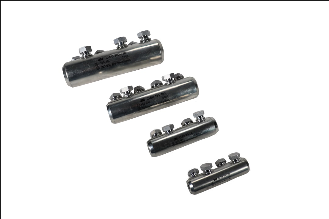 3M™ Mechanical Shearbolt Connector C-SB, 70-240/4L, 70-240 mm², 12 per case